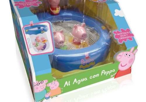peppa pig va dans l'eau